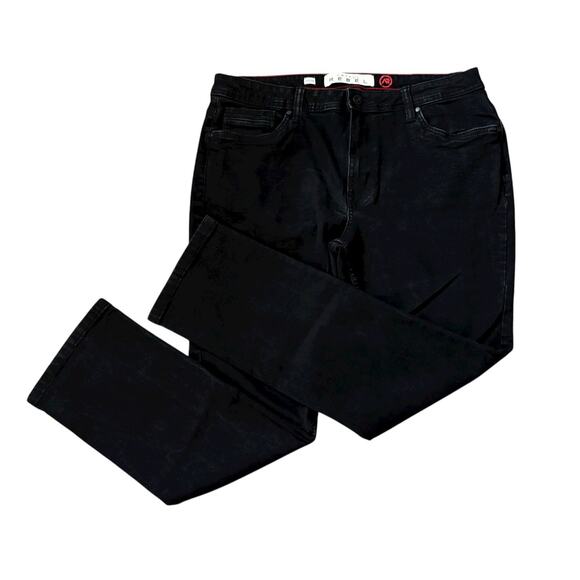 Artful Rebel Black Denim Straight Leg Jeans Mens Size 36X30 - Picture 1 of 9